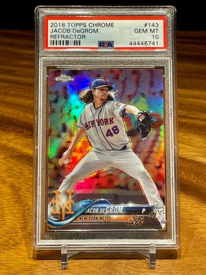 2019 Topps 1984 Relics #84R-JD Jacob deGrom Game Worn Mets Jersey Baseball  Card