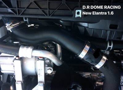 【童夢國際】D.R DOME RACING Hyundai Elantr CRDI 渦輪管 進氣鋁管 IC管