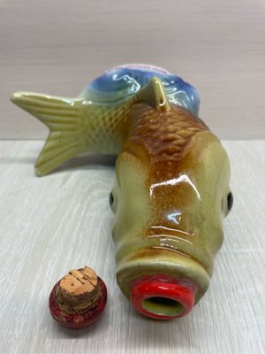 鯉魚造型空酒瓶 中華民國馬祖酒場空酒瓶 花瓶 空酒瓶 老酒瓶 收藏擺飾 居家裝飾 二手