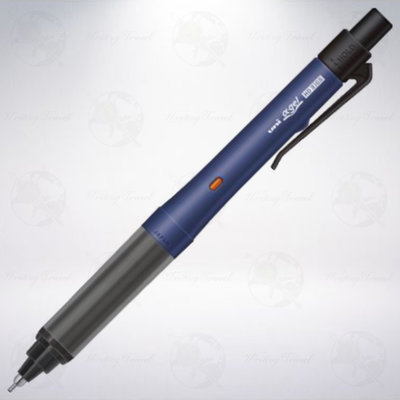 日本 三菱鉛筆 uni α-gel HDII SWITCH 0.5mm 雙模式自動鉛筆: 海軍藍