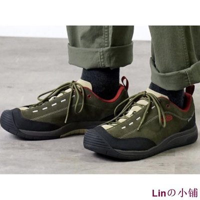 Linの小鋪KEEN JASPER II 科恩復古防水徒步登山鞋低幫休閒運動鞋男女