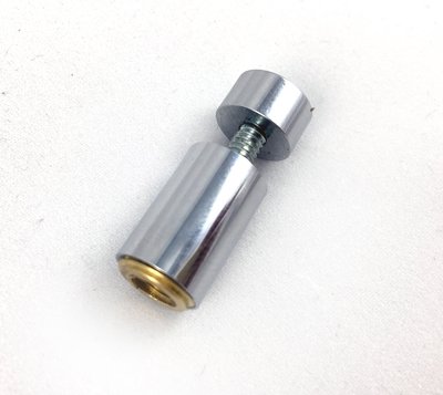 C131（11mm x 28mm) 壓克力海報夾配件/銅鏡珠/化妝螺絲/美化螺絲/廣告螺絲/銅扣