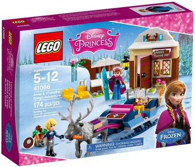 LEGO 樂高 Disney Princess 迪士尼公主：41066 安娜和阿克的雪橇冒險 (冰雪奇緣)