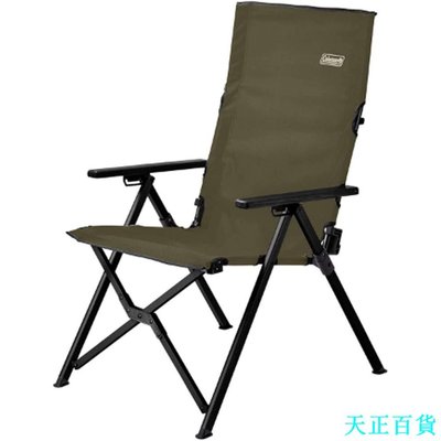 CC小铺日本 coleman LAY 露營躺椅 可調段 野外用折疊椅三折