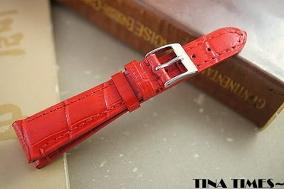TINA TIMES~GISELLE配件為錶業頂端的ZENITH所設計的短身女用錶帶 帶頭18mm 縮腰14