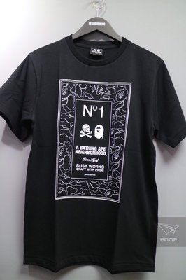 新品 NEIGHBORHOOD BAPE NBHD TEE GRAY L Tシャツ/カットソー(半袖/袖なし) 売りオーダー