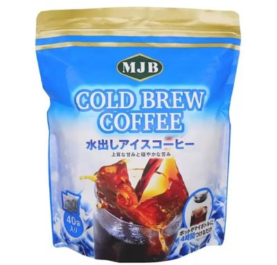 Costco好市多「線上」代購《MJB 冷泡咖啡濾泡包 18公克 X 40入》#126788