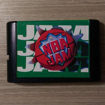 遊戲軟體《NBA JAM》卡帶、卡匣