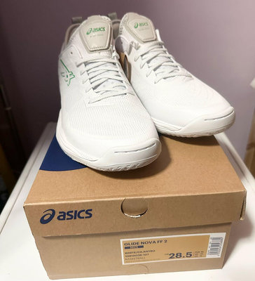 ￼全新 現貨 日本 亞瑟士 ASICS GLIDE NOVA FF 2 籃球鞋 白色 綠標 US11 28.5cm