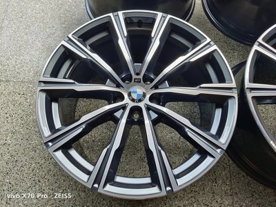 BMW G05 G06 原廠740M 20吋前後配鋁圈 G05 X5 G06 X6..5孔112.新車落地圈