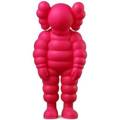 Image.台中逢甲店 KAWS WHAT PARTY CHUM OPEN EDITION 米其林 粉色