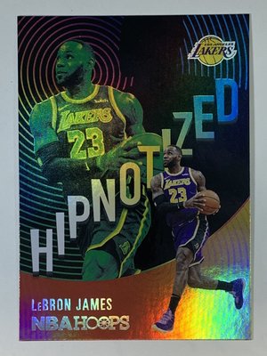 2020-21 Panini NBA Hoops Hipnotized No.6 LeBron James Lakers