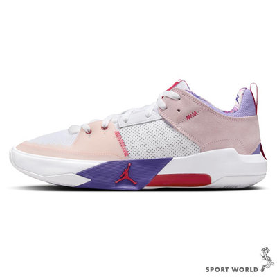 Nike 籃球鞋 男鞋 JORDAN ONE TAKE 5 PF 粉紫白【運動世界】FQ3101-100