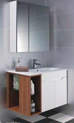 《E&amp;J網》Corins 柯林斯 DM-80L/R 80公分 夢幻 雙門空櫃 陶瓷面盆 浴櫃組 詢問另有優惠