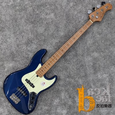 【反拍樂器】Bacchus Bass BJB-1-RSM/M DLPB 湖水藍色 貝斯 烘烤楓木指板 入門最佳選擇 免運