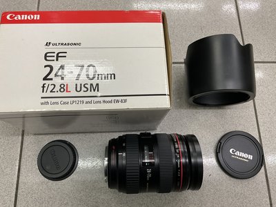 [保固一年]【高雄明豐] 9新 Canon EF 24-70mm F2.8 L USM 一代變焦鏡皇 [12o12]