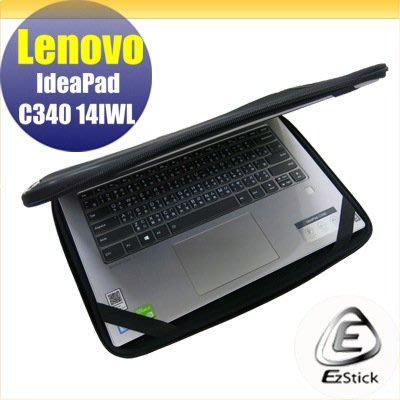 【Ezstick】Lenovo IdeaPad C340 14 IWL 三合一超值防震包組 筆電包 組 (13W-S)