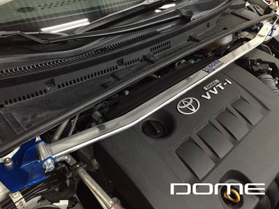 【童夢國際】D.R DOME RACING TOYOTA NEW WISH 引擎室拉桿 高強度鋁合金