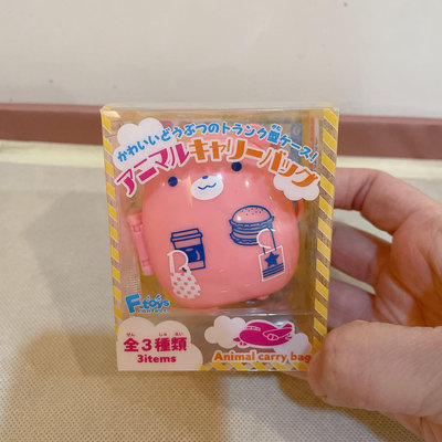 全新日本盒玩食玩 熊熊迷你行李箱 托運行李玩具 迷你收納 公仔玩具 扭蛋系列 家家酒
