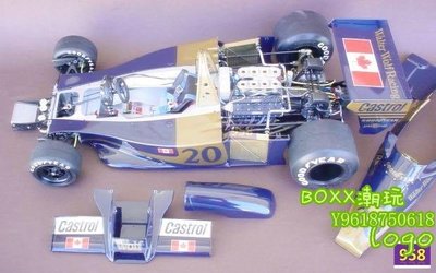 BOxx潮玩~田宮方程式F1賽車模型 20064 1/20 Wolf WR1 1977 帶蝕刻片