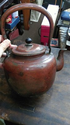 大草原典藏，日本百年銅壺，特價一天