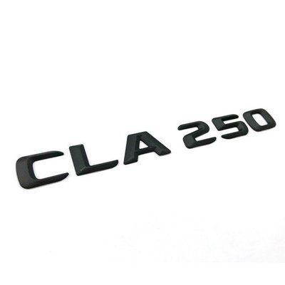 【JR佳睿精品】Benz CLA250 後車廂 消光黑 字貼 字標 車標 標誌 車身貼紙 改裝 精品 配件