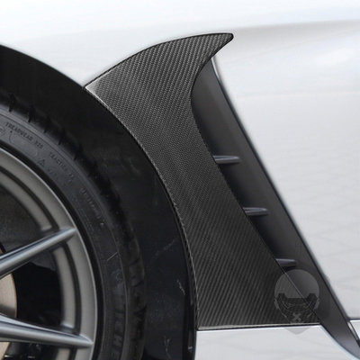 適用于速霸陸BRZ豐田GR86真碳纖維葉子板裝飾貼汽車外飾改裝配件--請議價