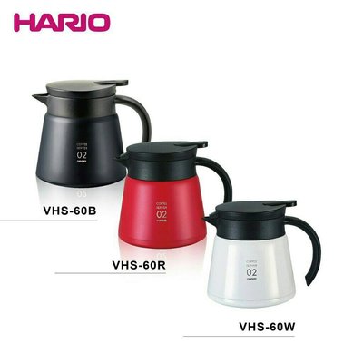 (現貨) 日本 HARIO不鏽鋼真空咖啡保溫壺 (紅)