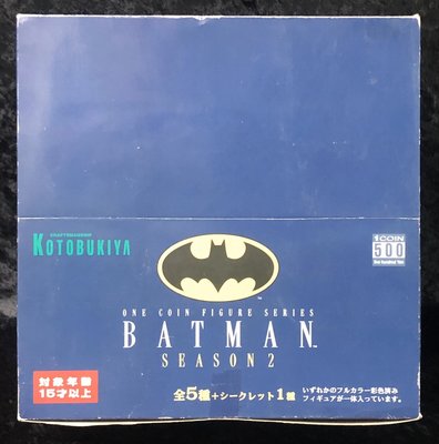 《GTS》壽屋 KOTOBUKIYA season2第2季蝙蝠俠與人類蝙蝠全五種一中盒12入販售891054