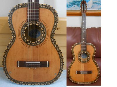 NO.35稀有CATANIA 1940~50歐洲古董吉他‧做工精細‧僅有一把‧歡迎交換樂器