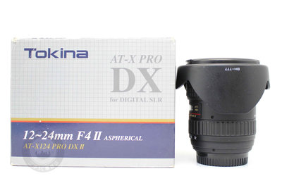 【高雄青蘋果3C】Tokina AT-X PRO DX 12-24mm F4 II for NIKON 二手鏡頭#85906