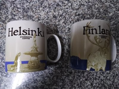 Finland Helsinki 星巴克 STARBUCKS City Mug 城市 馬克杯 芬蘭 赫爾辛基