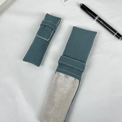 布邑適用寫樂mini短鋼筆保護套便攜筆袋保護袋收納絨布內里小筆套