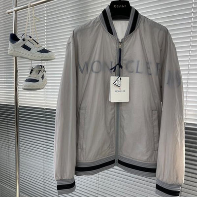 『名品站』Moncler休閒外套 英倫風型男立領外套 原單大牌 專櫃精品薄款夾克外套運動外套商務外套44AT635