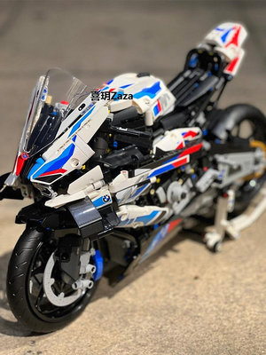 新品LEGO樂高42130摩托車M100RR機械組拼插積木玩具模型新年禮物