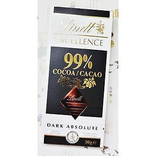 瑞士蓮極醇系列99%巧克力片50g(效期2024/06/30)市價169元特價89元