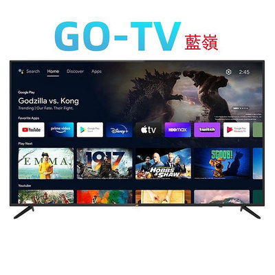 【GO-TV】JVC 43型 (43M4k) 4K HDR Google認證 安卓語音 聯網 智慧電視 全區配送