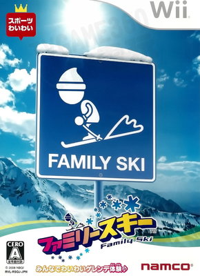 【二手遊戲】WII 家庭滑雪 可搭配 WII FIT 平衡板遊玩 FAMILY SKI 日文版【台中恐龍電玩】