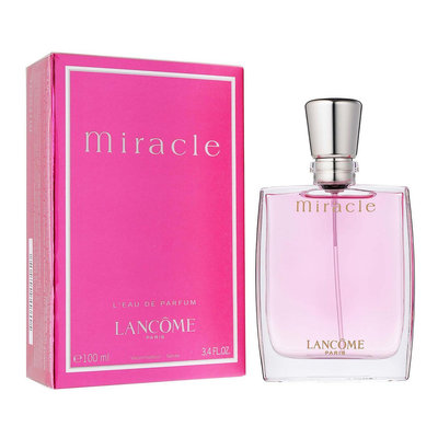 LANCOME MIRACLE 真愛奇蹟女性淡香精100ml，市價3800元，平輸，下單前請先詢問貨量