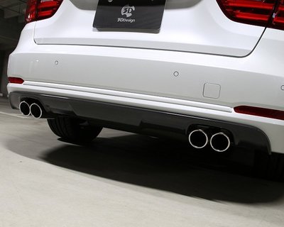 【樂駒】3D Design BMW F34 GT 後下巴 後下擾流 碳纖維 carbon 空力 套件 日本 改裝 大廠