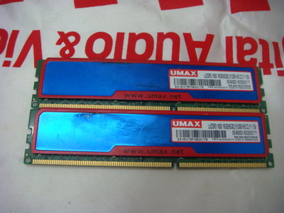 《盛立電腦》UMAX DDR3 1600 16GB(8Gx2)512X8 雙通道桌上型記憶體(電腦維修服務)