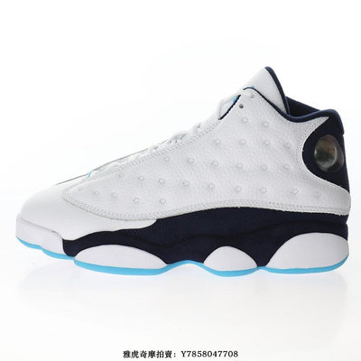Nike Air Jordan 13 XIII“黑曜石藍白”文化百搭籃球鞋　414571-144　男鞋[飛凡男鞋]