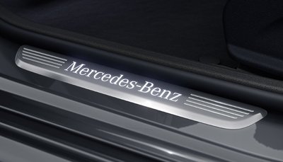 Mercedes Benz 原廠 賓士 LED 不鏽鋼 迎賓踏板 GLC X253 220d 250 AMG