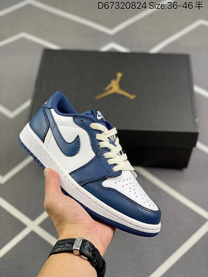 /Nike Air Jordan 1 Low 喬丹1代 喬1 1 午夜藍 喬丹一代列