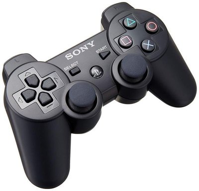 PS3　DUALSHOCK 3 無線控制器 原廠震動手把 (黑) (無線 藍芽 振動手把)　日版 二手(無盒書，無附線)