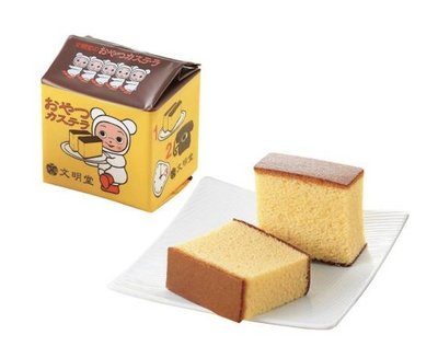 《阿肥小舖》日本文明堂 長崎蜂蜜蛋糕 2切入 可愛包裝 日本甜點