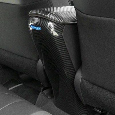 豐田 Toyota 16-22 CHR C-HR後座防踢板防踢墊後座裝飾架碳纖維改裝配件 @车博士