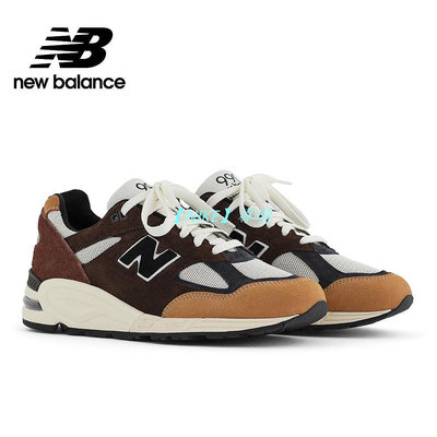 【NIKE 專場】【New Balance】 NB 美製復古鞋_男性_棕褐色_M990BB2-D楦 990 英美鞋