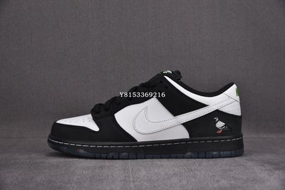 Nike SB Dunk Low 黑白熊貓鴿子 經典防滑運動籃球鞋 BV1310-013 男鞋