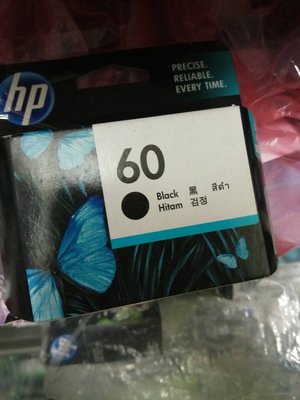 HP 60原廠墨水匣-適用 D1660/2560/2566/2660/2666/5560/F2410/2476/2480